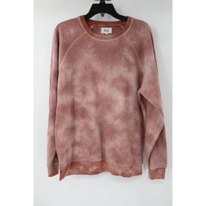 FEAT Men's 1 Crew Neck Long Sleeve Tie Dye Sweatshirt pullover cotton‎ rayon
